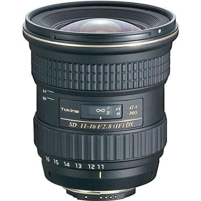 Used Tokina 11-16mm F2.8 ATX Pro DX AutoFocus Lens For Nikon F